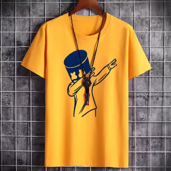 Over Size T Shirt Women Graphic Print Round Neck Latest Designed T-Shirt - Image 3